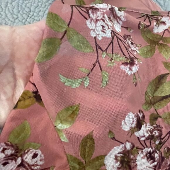 3X Indigo Thread Co. Crochet & Mesh Partially Lined Babydoll Sleeveless Top - Picture 5 of 14